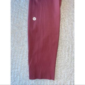 NEW Lululemon Fast & Free Tight II nonreflective nulux 25”